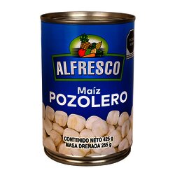MAIZ PARA POZOLE ALFRESCO 425 GR