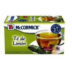TE MCCORMICK LIMON CON 25 SOBRES