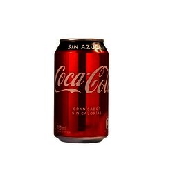 COCA COLA SIN AZUCAR LATA 355 ML
