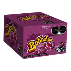 CHICLE BUBBALOO C/47 PIEZAS TUTTI FRUTTI