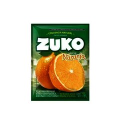 ZUKO BEBIDA EN POLVO NARANJA SOBRE