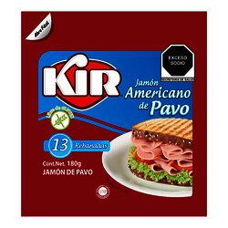 JAMON AMERICANO PAVO KIR 180 GR