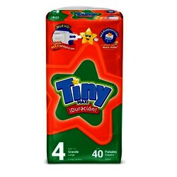 PAÑAL TINY GRANDE CON 40 PIEZAS
