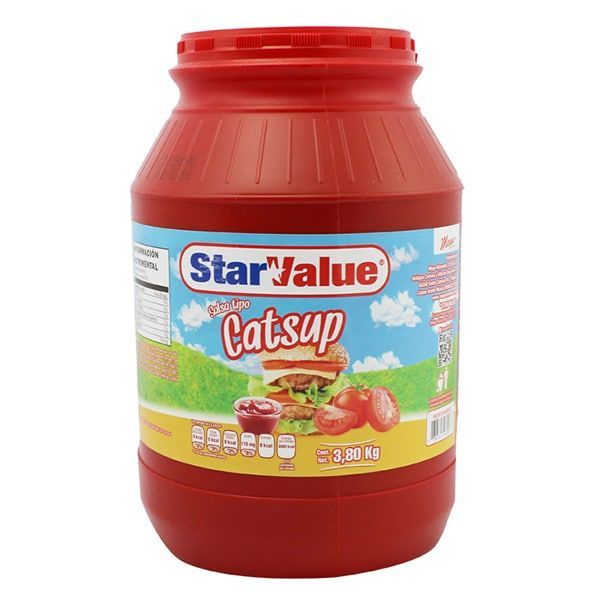 SALSA CATSUP STAR VALUE 3.72 KG