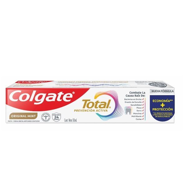 PASTA DENTAL COLGATE TOTAL 50 ML