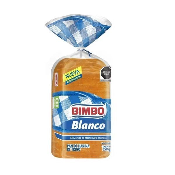 PAN BLANCO BIMBO CHICO 360 GR