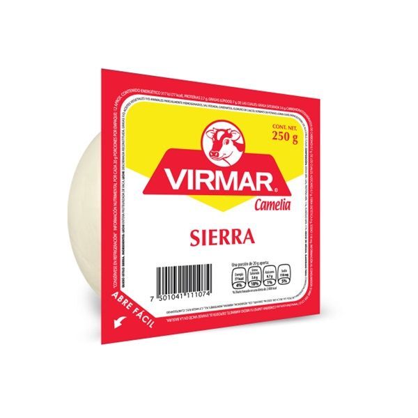 QUESO RUEDA VIRMAR 250 GR