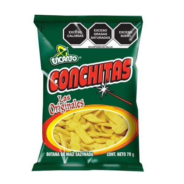 CONCHITAS ENCANTO C/10 BSAS DE 70 GR