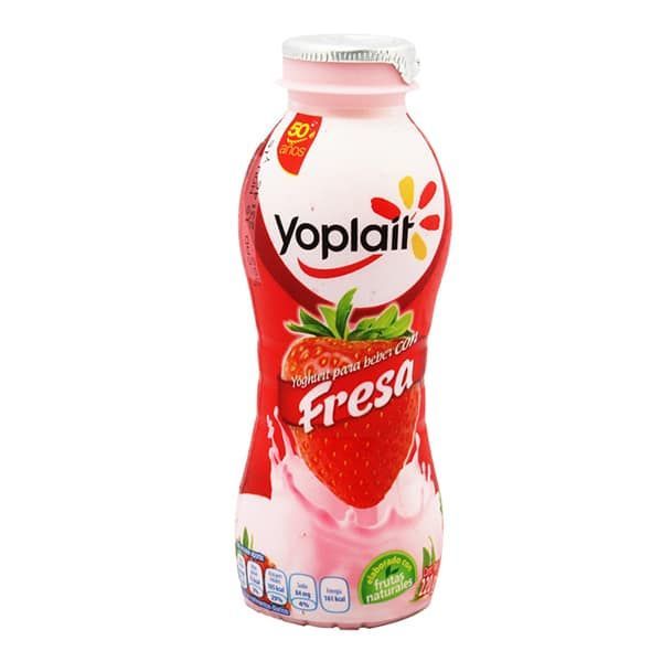 YOGHURT YOPLAIT BEBER 220 GR FRESA