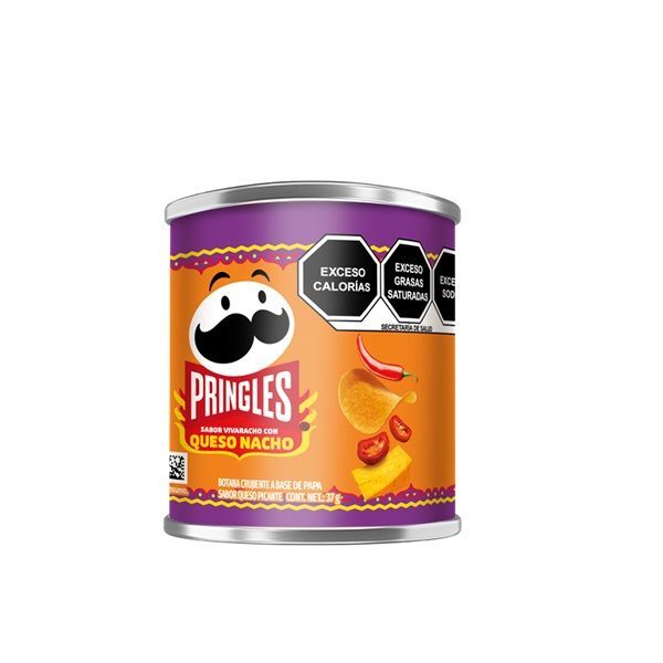 PAPAS PRINGLES 37 GR QUESO NACHO