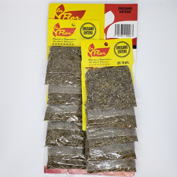 OREGANO EXHIBIDOR CON 10 PZAS