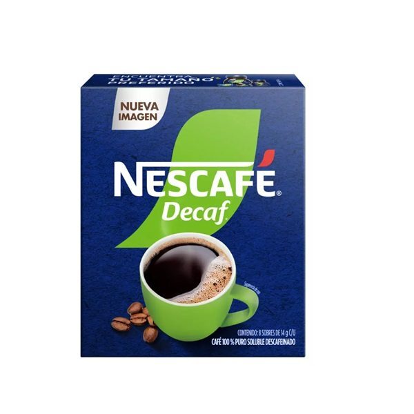 CAFE DECAF EXH C/8 SOBRES DE 14 GR