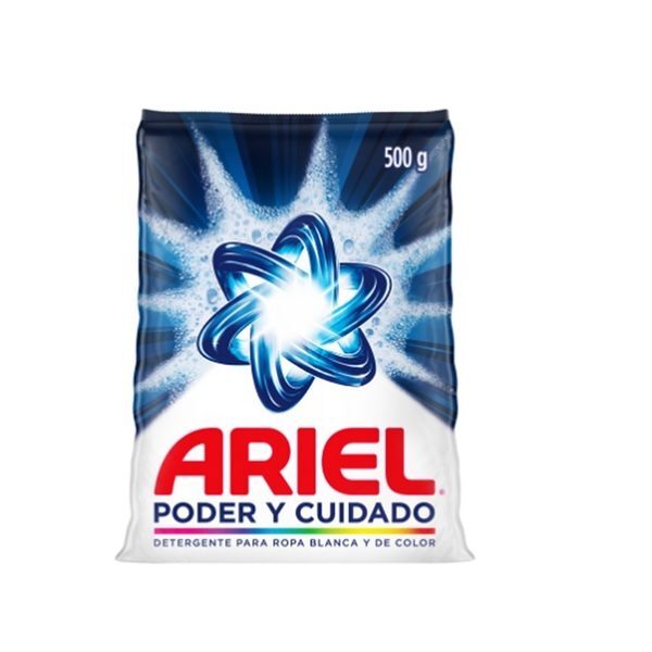 DETERGENTE POLVO ARIEL 500 GR