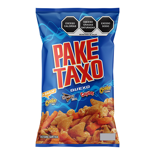 PAKETAXO QUESO SABRITAS C/10 DE 81 GR