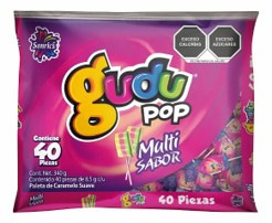 GUDUPOP MULTISABOR C/40 PIEZAS