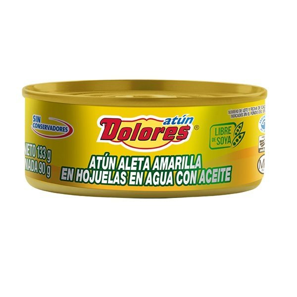 ATUN DOLORES 133 GR ACEITE