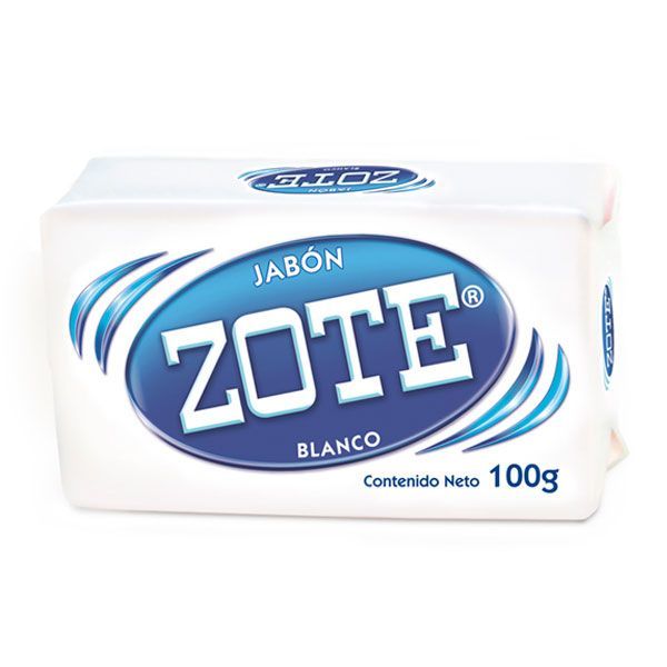 JABON ZOTE 100 GR BLANCO