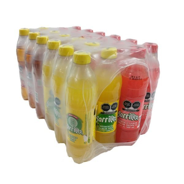REFRESCO BARRILITOS SURTIDO CAJA C/24 DE 500 ML