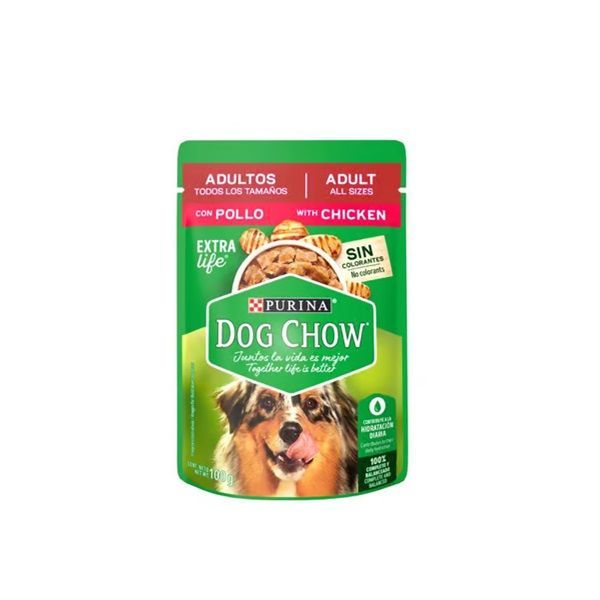 DOG CHOW POUCH ADULTO 85 GR POLLO