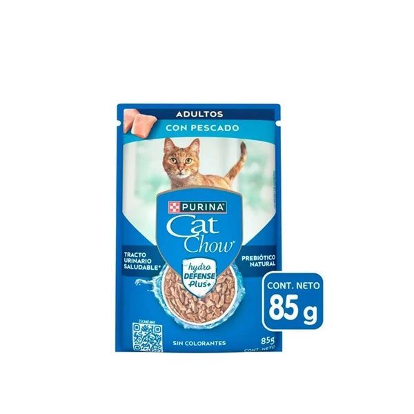CAT CHOW POUCH 85 GR PESCADO