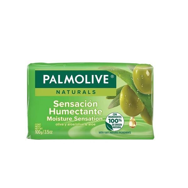 JABON PALMOLIVE NATURALS OLIVA Y ALOE VERA 100 GR