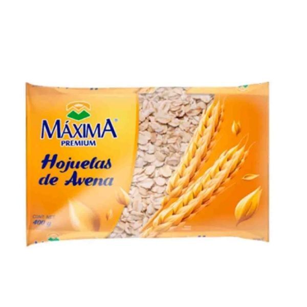 AVENA EN HOJUELAS MAXIMA 400 GR