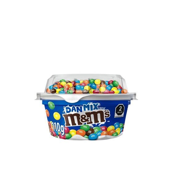 YOGHURT DANMIX VAINILLA M&M 110 GR