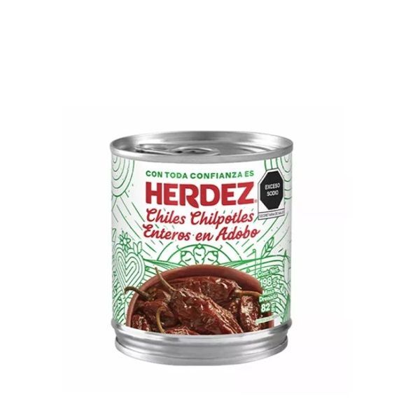 CHILE CHIPOTLE ENTEROS HERDEZ 198 GR