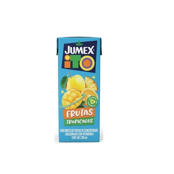 JUGO JUMEXITO MINI 200 ML FRUTAS TROPICALES