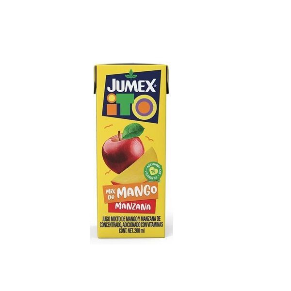 JUGO JUMEXITO MINI 200 ML MIX MANGO MANZANA