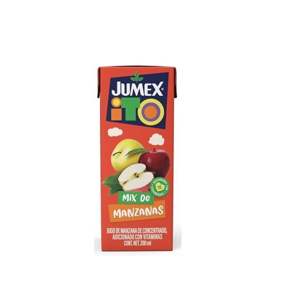 JUGO JUMEXITO MINI 200 ML MIX DE MANZANAS